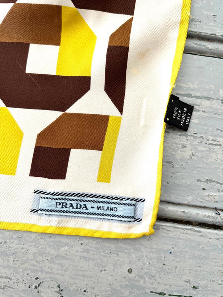 Vintage online Prada Scarf