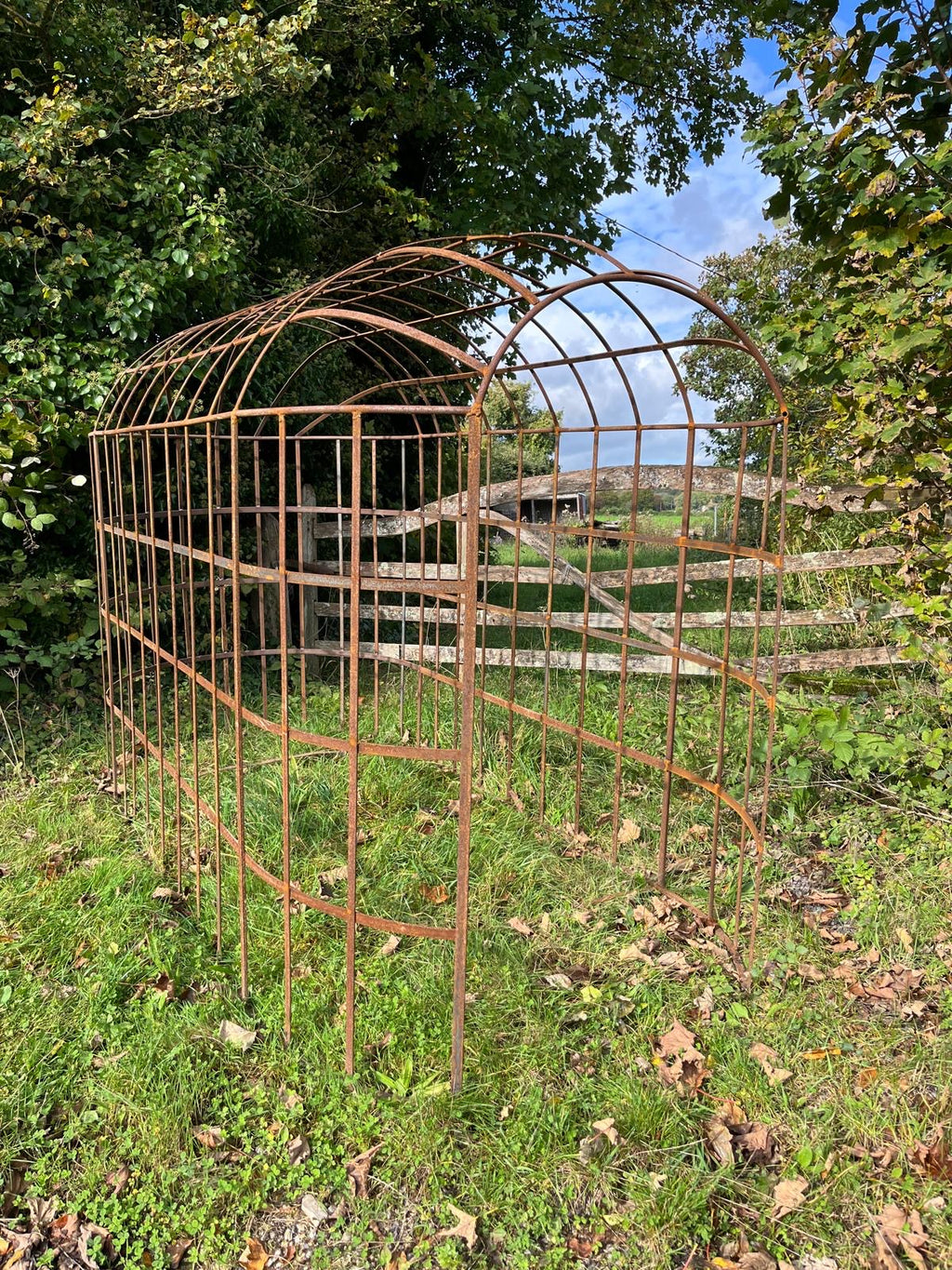 Large garden arbour