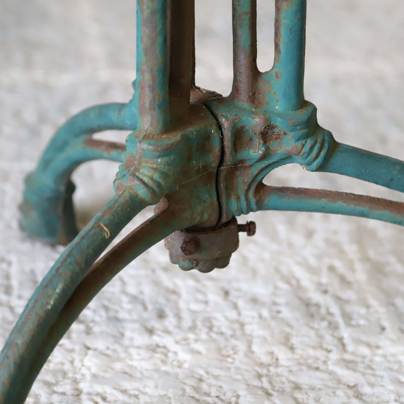 French marble top cafe table