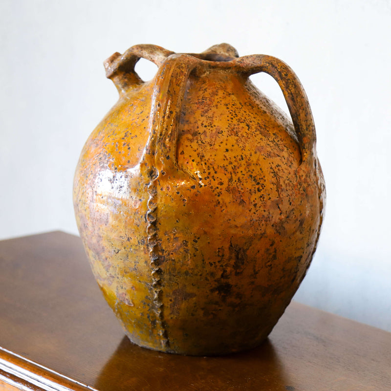 18th century French oil jar