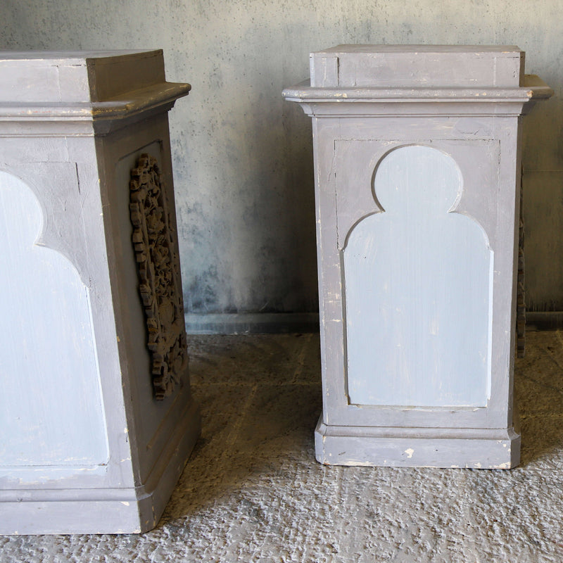 Pair of French plinths