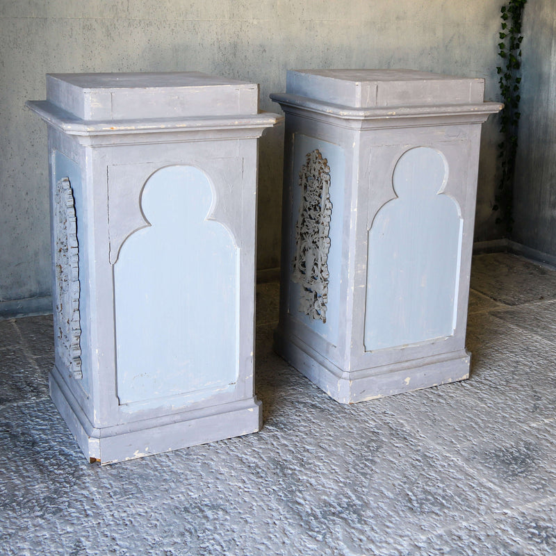 Pair of French plinths