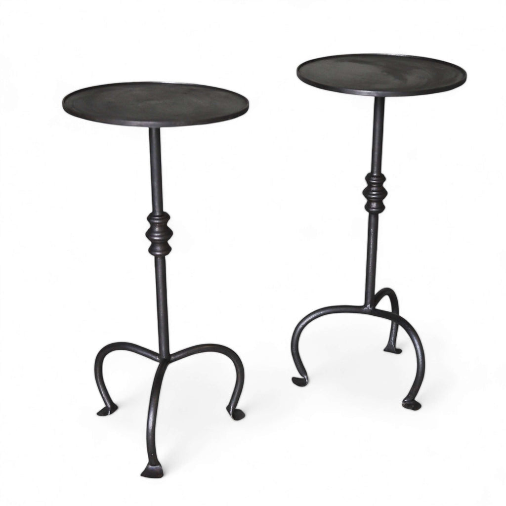 Pair of martini tables