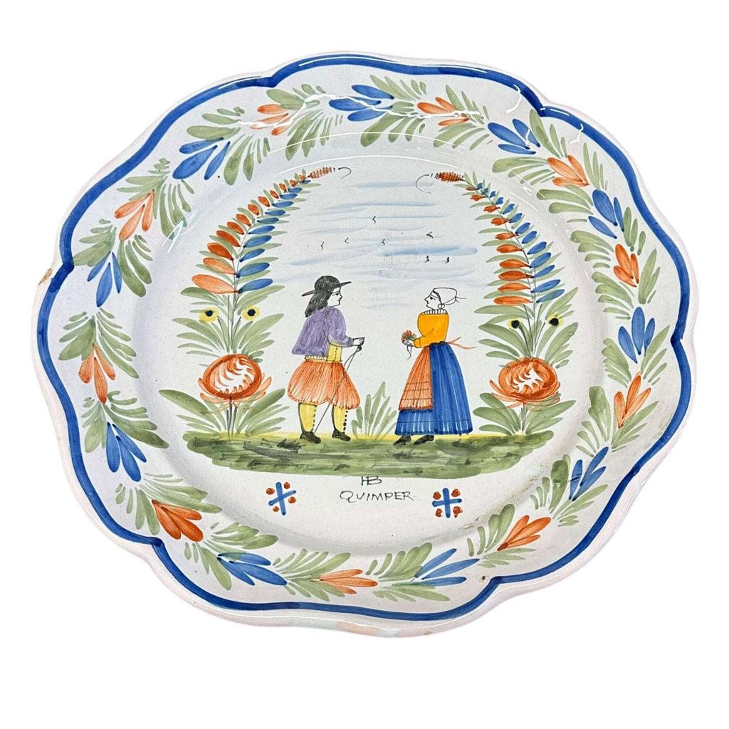 19th century Quimper plate