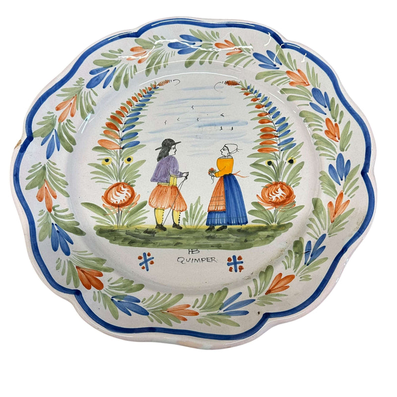 19th century Quimper plate