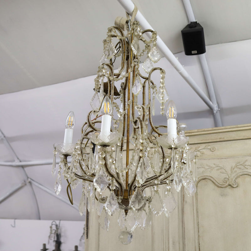 Grand scale English 20th century chandelier