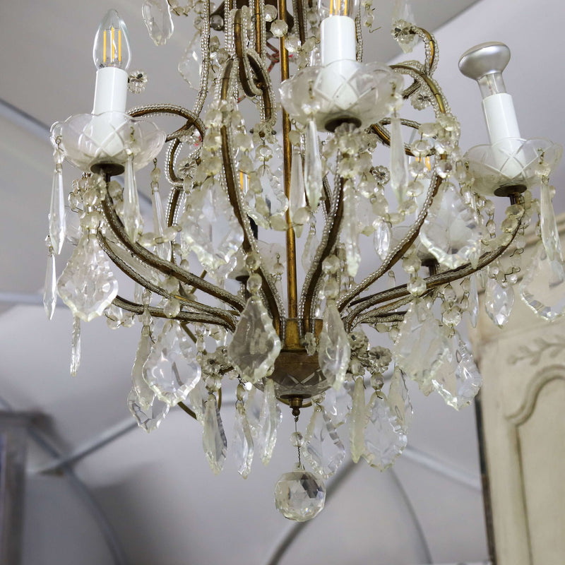 Grand scale English 20th century chandelier