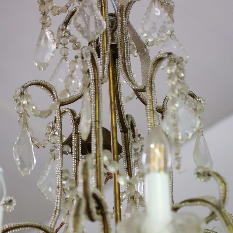 Grand scale English 20th century chandelier