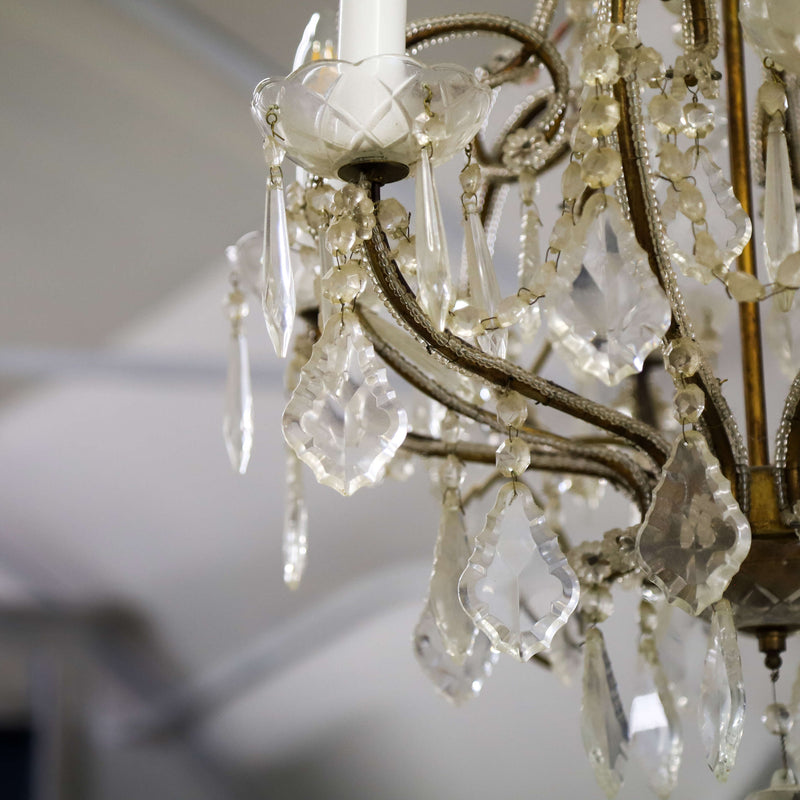 Grand scale English 20th century chandelier