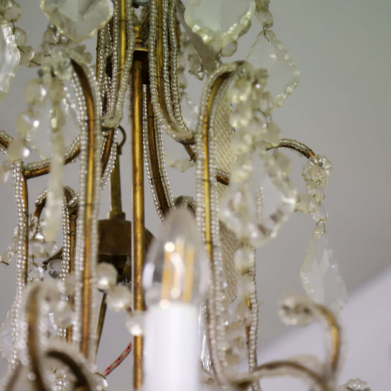 Grand scale English 20th century chandelier