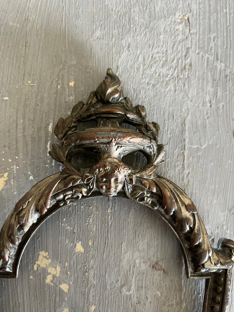 19th Century silver plate frame by T Hingre