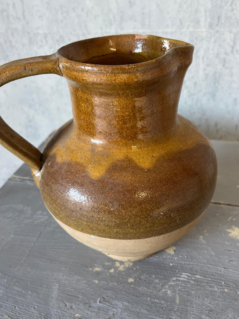 19th Century glazed stoneware jug