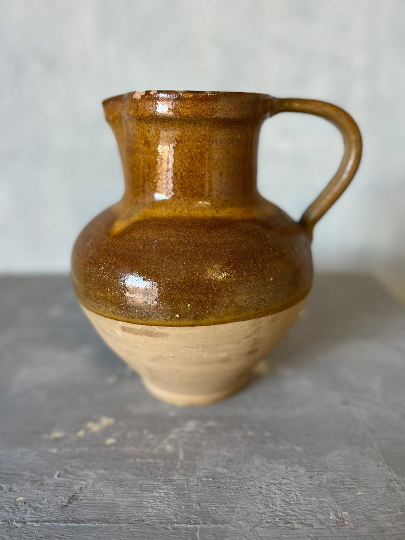 19th Century glazed stoneware jug