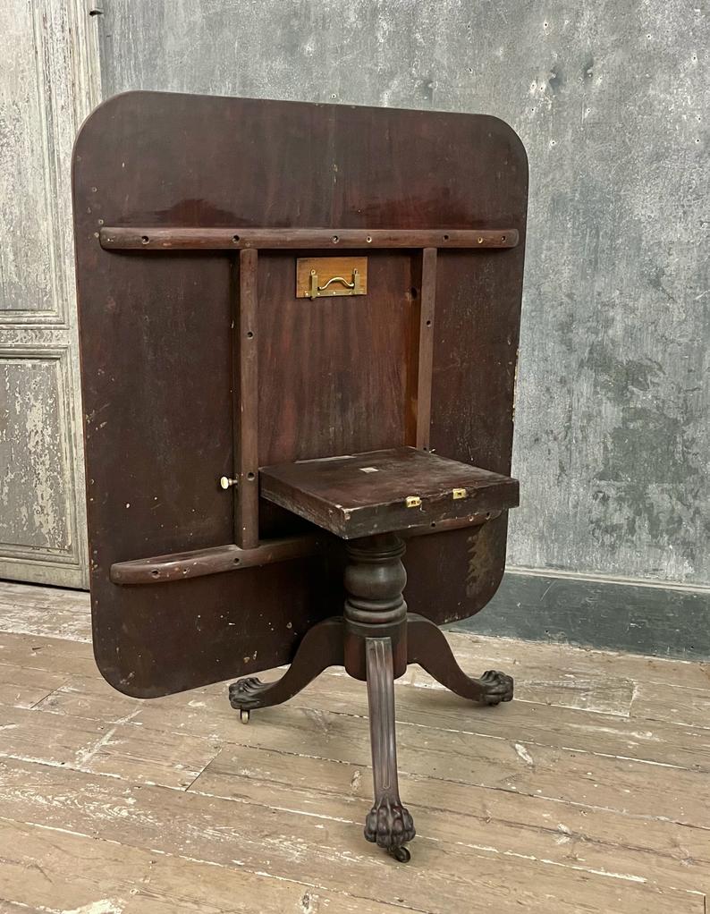 19th century tilt top table