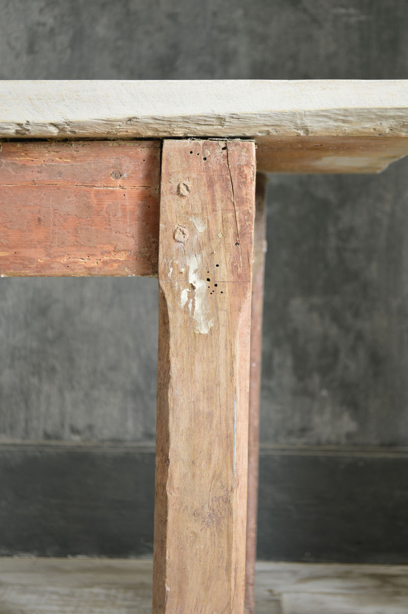 19th CENTURY RUSTIC FARMHOUSE TABLE