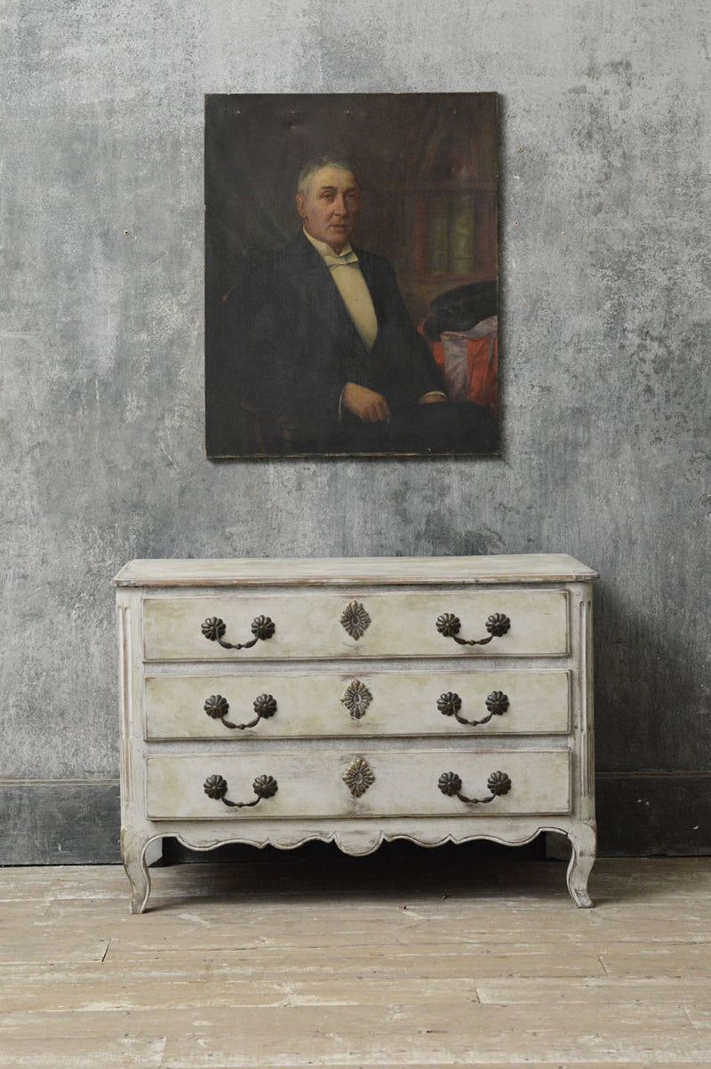 French 19th Century painted commode