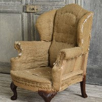 19TH CENTURY WING CHAIR